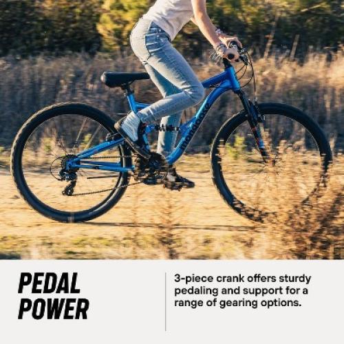 Mongoose Limestone 26 Men's Mountain Bike - Blue