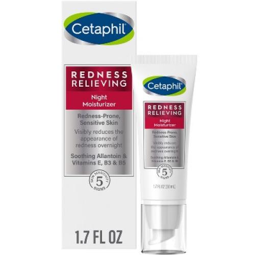 Cetaphil Redness Relieving Night Moisturizer Fragrance Free - 1.7 fl oz