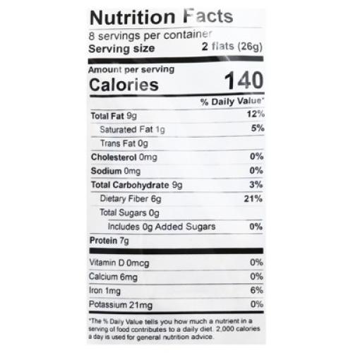 2pk Ella's Flats Caraway All Seed Savory Crisps 4.8 oz