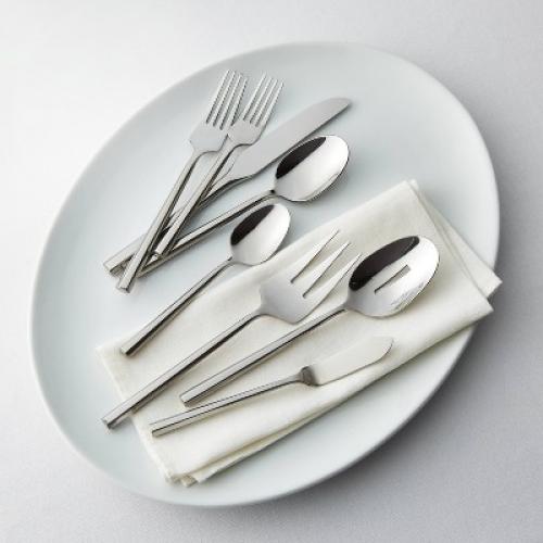 45pc Izon Flatware Set Silver - Threshold™ (missing 3)