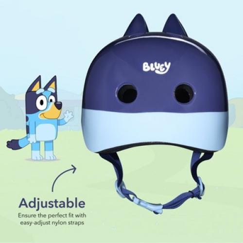 Bluey Helmet for Kids Adjustable Fit Ages 3