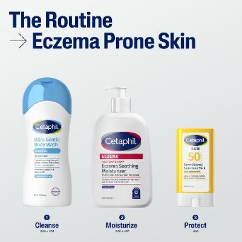 Cetaphil Eczema Restoraderm Daily Soothing Moisturizer- 16 fl oz