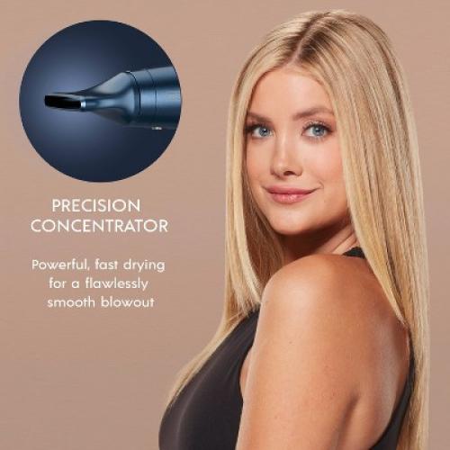 InfinitiPRO by Conair DigitilAIRE Folding Handle Hair Dryer - Blue - 1875 Watts