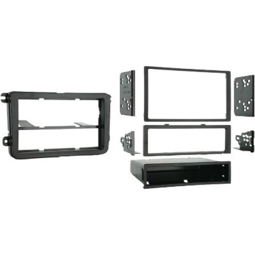 Metra® Single- or Double-DIN ISO Installation Multi Kit for 2005 and Up Volkswagen® in Black