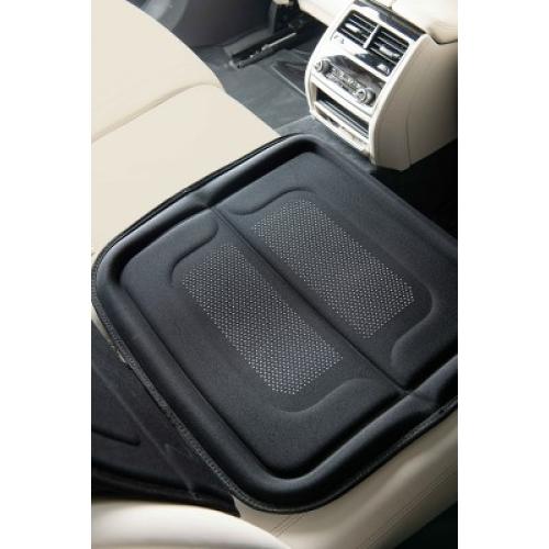 Diono Seat Guard Complete, Full Size Car Seat Protector, Raised Edges, Non Slip Backing, Black