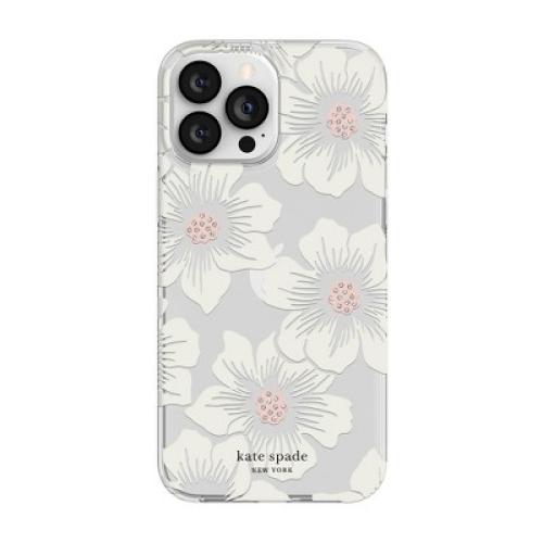 Kate Spade New York Apple iPhone 13 Pro Max/iPhone 12 Pro Max Protective Case - Hollyhock Floral