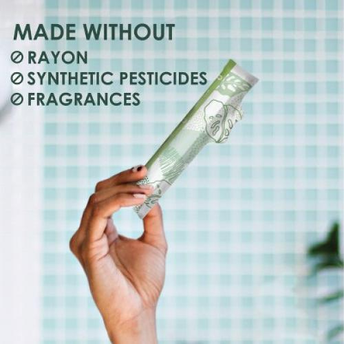 L . Organic Cotton Full Size Tampons - Regular - 30ct