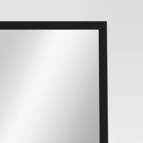14x58 Easel Mirror Black - Room Essentials™