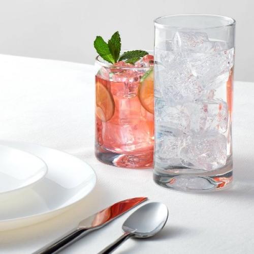 12pc Glass Telford Tumbler Set - Threshold Missing accessories ™