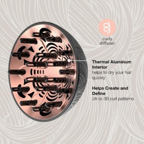 Conair The Curl Collective Diffuser 3 Wavy to Curly - Pink