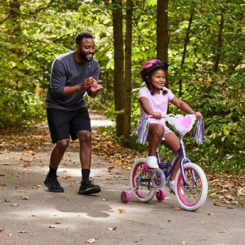 Huffy Princess 16 Kids' Bike - Purple