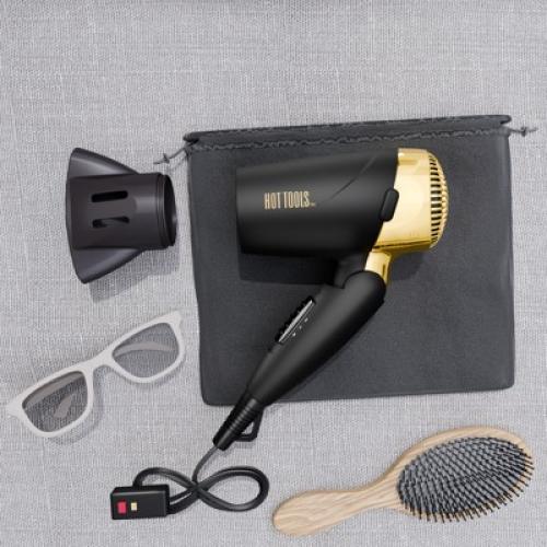 Hot Tools Pro Signature Gold Salon Compact Hair Dryer - 1200 Watts
