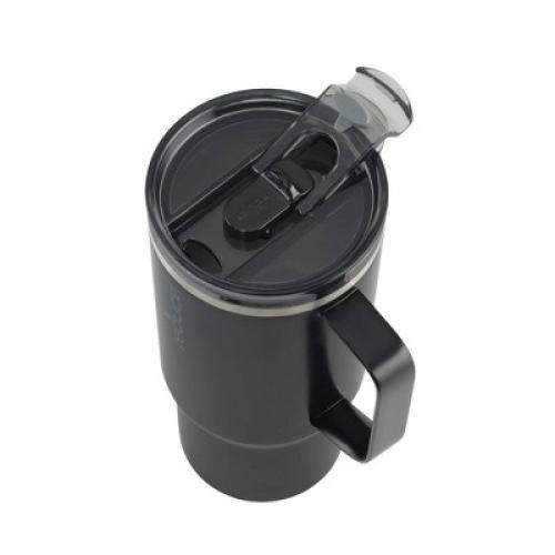 Reduce 24oz Hot1 Vacuum Insulated Stainless Steel Travel Mug with Steam Release Lid Black