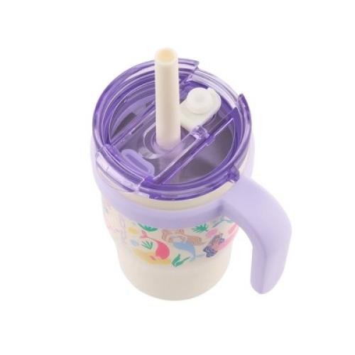 Reduce 14oz Coldee Vacuum insulated Stainless Steel Straw Tumbler Mermaids