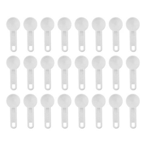 Cornucopia Brands Bulk Pack of Teaspoon Measuring Spoons, 24pk; 5 ml / 5 cc Scoops Which Fit Inside a Spice Bottle