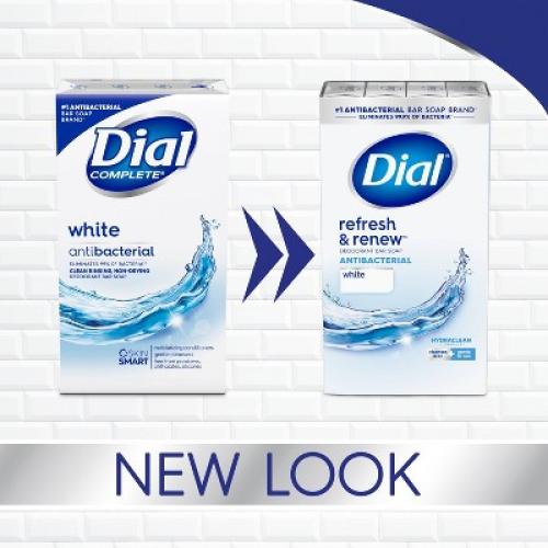 2 Pack Dial Clean and Refresh White Bar Soap - 12pk - 4oz each