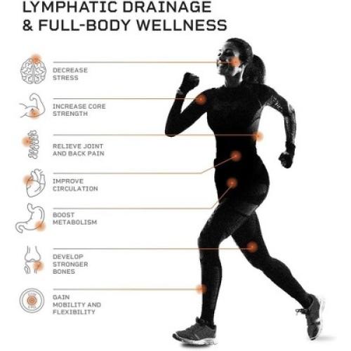 LifePro Gray Fitness Platform: Enhance Your Home Workouts with Our All-in-One Vibration Plate and Loop Bands