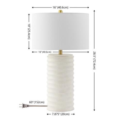 Melina Table Lamp (Set of 2) - 28.5 Inch Height - TBL4121 - Bone - Safavieh