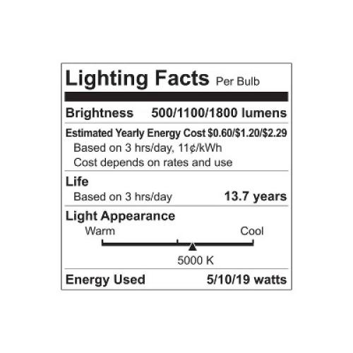 GE Refresh HD Daylight 3-Way A21