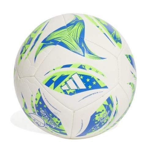 Adidas MLS Size 4 Club Sports Ball - White: TPU Shell, Butyl Bladder
