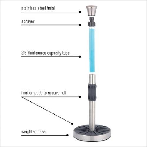 Kamenstein Spray and Clean Paper Towel Holder
