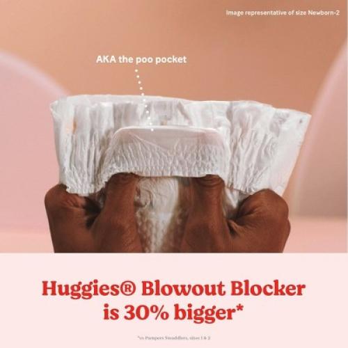 Huggies Little Snugglers Diapers Super Pack - Size 1 (96ct)