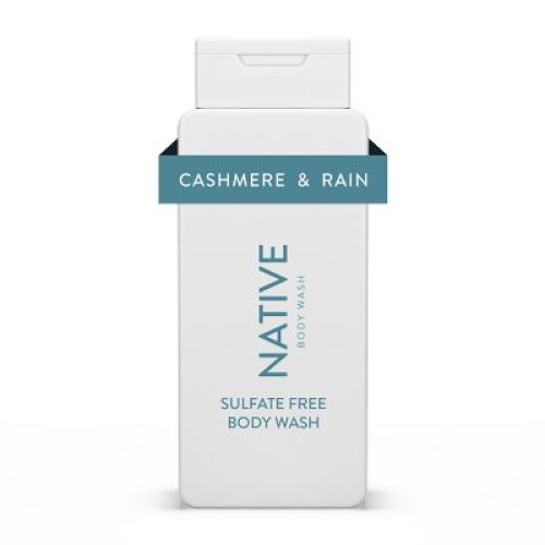 Native Body Wash - Cashmere & Rain - Sulfate Free - 18 fl oz