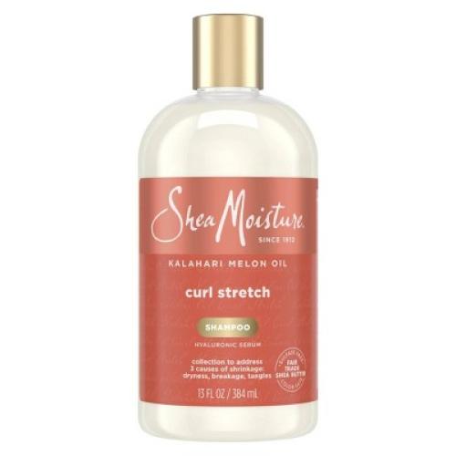 SheaMoisture Curl Stretch Shampoo Kalahari Melon Oil & Marula Oil Infused with Hyaluronic Serum for Type 4 Hair - 13 fl oz