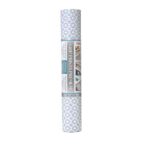 ( 2 pack) Con-Tact 18x6ft Grip Prints Premium Vintage Tile Metal Gray & pearl gray
