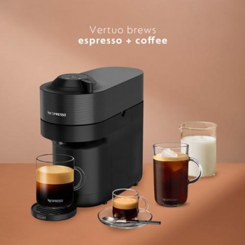 Nespresso Vertuo Pop+ Coffee and Espresso Maker Iced Coffee Bundle by De'Longhi