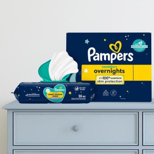 Pampers Swaddlers Overnight 66  Diapers - size 3