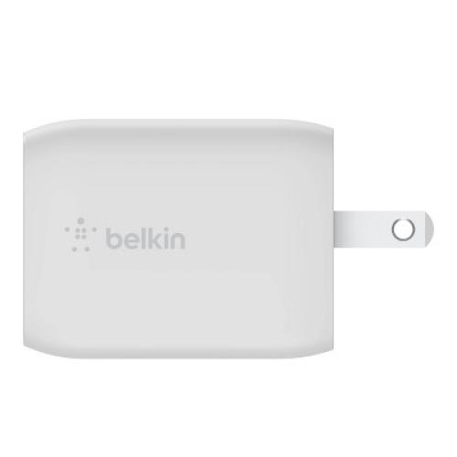 Belkin 65W Dual USB-C Bundle with 2M USB-C to USB-C Cable - White