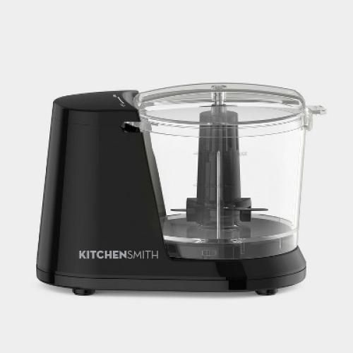 KitchenSmith 1.5 Cups 100W Mini Food Chopper Black ❗MAY HAVE MISSING PIECES/NEEDS CLEANING❗