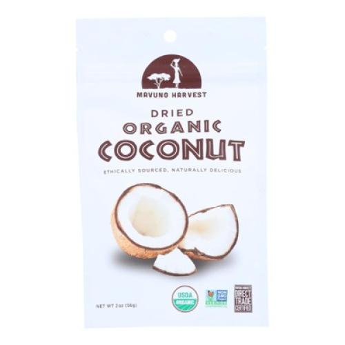 3pk Mavuno Harvest Organic Dried Coconut -2 oz