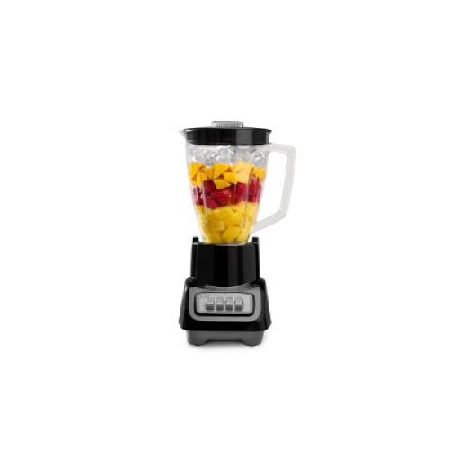 Oster Turbo 5-Speed Countertop Blender Black: Licuadora Oster, Glass Jar, 1400W, Dishwasher-Safe, 6-Cup Capacity