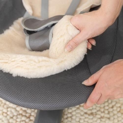 Ingenuity Every Season Swing 'n Go Portable Baby Swing - Wesley - Beige