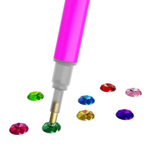 Dan&Darci Gem Art Gift for Kids - Diamond Painting Kit with 5 Suncatchers, 5 Keychains, 3000  Gems, and Stylus - Ages 6 , Craft Kit for Kids