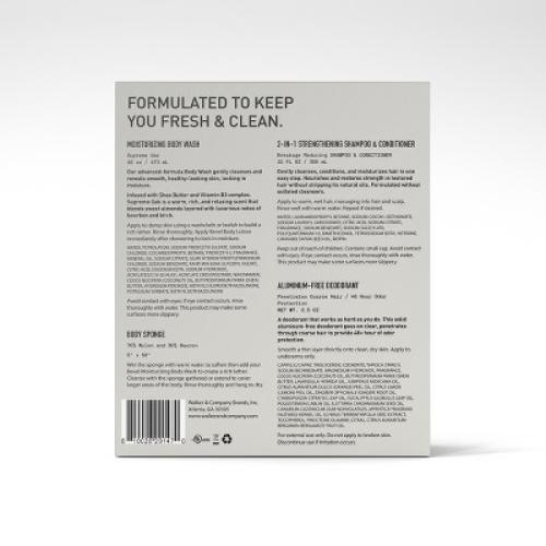 BEVEL On-the-Go Bath and Body Gift Set