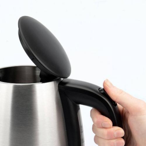 Aroma 1L Electric Water Kettle - Stainless Steel
