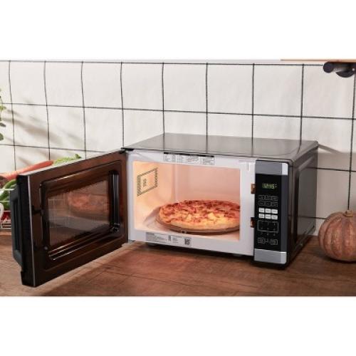 BLACK+DECKER 0.9 cu ft 900W Microwave Oven - Stainless Steel