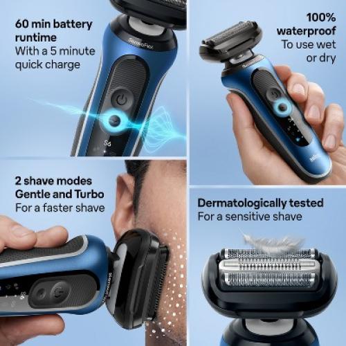 Braun Series 6-6120 Rechargeable Wet & Dry Shaver