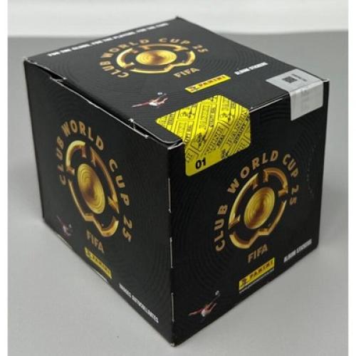 2025 Panini FIFA Club World Cup 50-Pack Soccer (Futbol) Sticker Collection Box