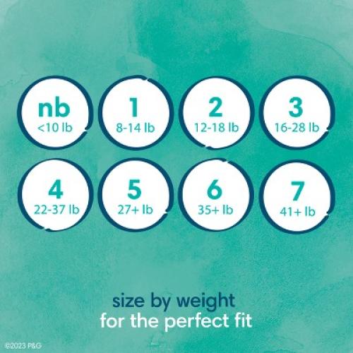 Pampers Pure Protection Diapers Enormous Pack - Newborn - 128ct