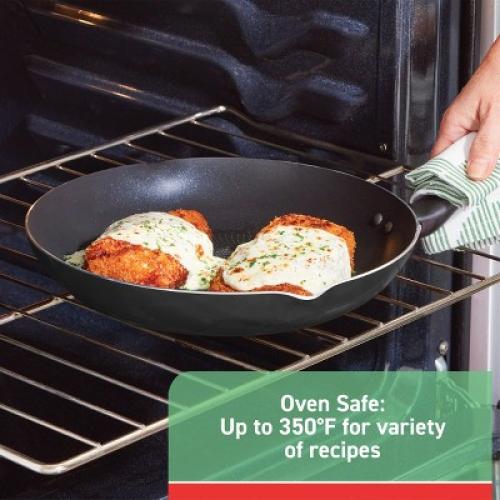 T-fal   Simply Cook Nonstick Cookware Set Black