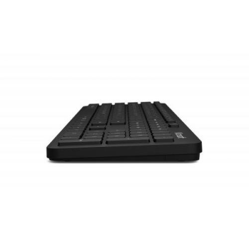 Microsoft Bluetooth Keyboard Black - Wireless Connectivity - Bluetooth - 32.81 ft - 2.40 GHz - English - Windows
