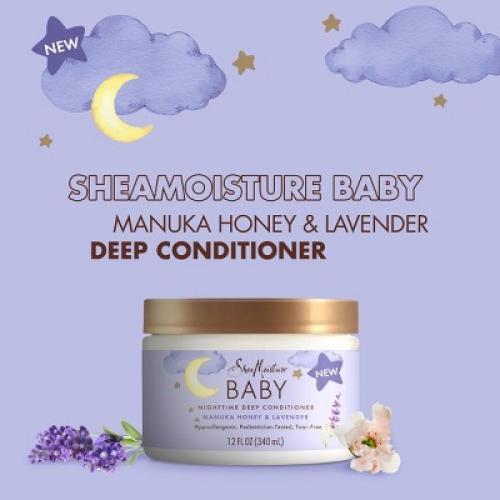 SheaMoisture Baby Manuka Honey & Lavender Nighttime Deep Conditioner - 12 fl oz