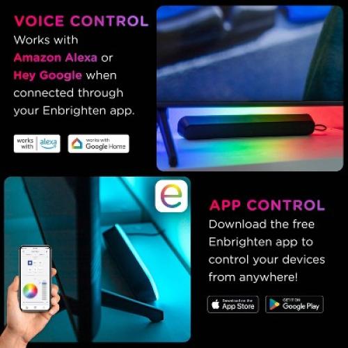 Enbrighten Vibe Wi-Fi LED Color Changing Light Bars