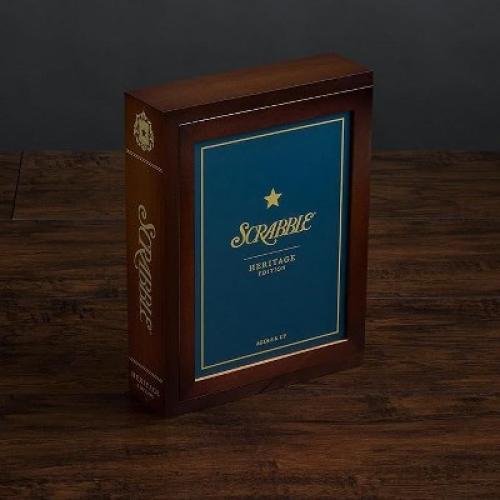 WS Game Company Scrabble Heritage Edition Board Game