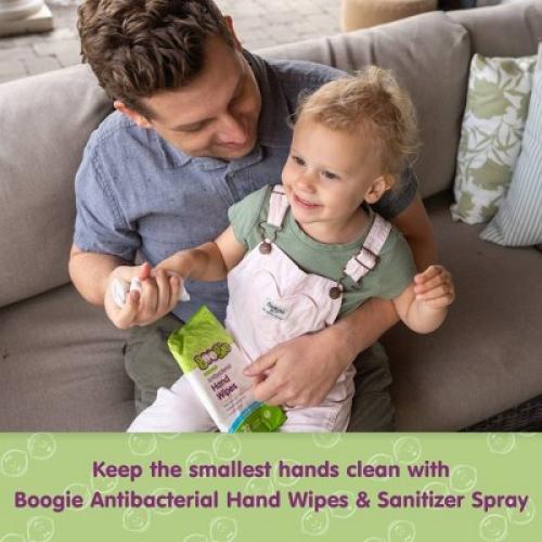 2. Pack ...Boogie Antibacterial Clean Hand Wipes and Sanitizer Spray Kit - 4ct