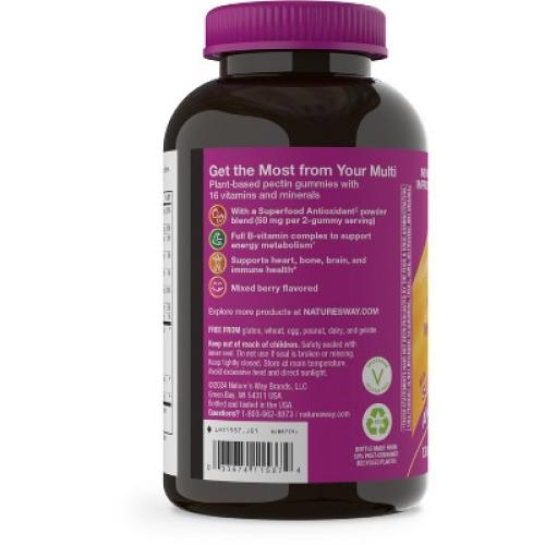 Nature's Way Alive! Women's 50  Gummy Multivitamin - Mixed Berry Flavored - 130ct